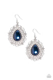 E081 Incredibly Celebrity - Blue - Earrings - Paparazzi