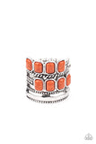 R500 Mojave Monument - Orange - Ring - Paparazzi