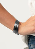 B357 Bauble Headed - Black - Bracelet - Paparazzi