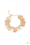 B188 Rooted To The Spotlight - Gold - Bracelet - Paparazzi