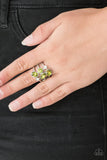 R425 Metro Mingle - Green - Ring - Paparazzi