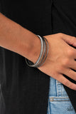 B370 Heap It On - Black -  Bracelet - Paparazzi