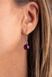 NE395 City Celebrity - Purple - Necklace/Earring Set - Paparazzi