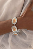 B195 Demurely Diva - Orange - Bracelet - Paparazzi