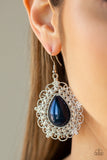 E081 Incredibly Celebrity - Blue - Earrings - Paparazzi