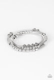 B377 Industrial Instincts - Silver - Bracelet - Paparazzi