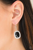 E031 The Modern Monroe - Black - Earrings - Paparazzi