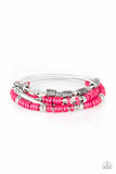 B171 Tribal Spunk - Pink - Bracelet - Paparazzi