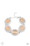 B195 Demurely Diva - Orange - Bracelet - Paparazzi