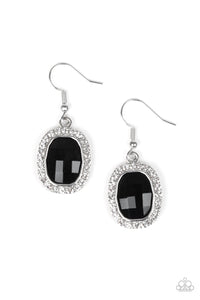 E031 The Modern Monroe - Black - Earrings - Paparazzi