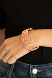 B386 Namaste Gardens - Copper - Bracelet - Paparazzi