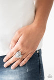 R421 Modern Millionaire - Silver - Ring - Paparazzi