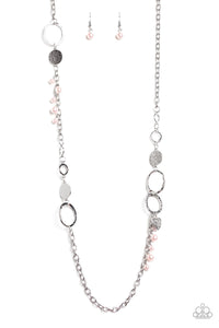 NE265 Unapologetic Flirt - Pink - Necklace/Earring Set - Paparazzi