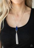 NE458 Stay Cool - Blue - Necklace/Earring Set - Paparazzi