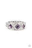 R174 New Age Nouveau - Purple - Ring - Paparazzi