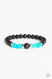 BM306 Super Serene - Blue - Men's Bracelet - Paparazzi