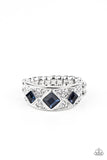 R350 New Age Nouveau - Blue - Ring - Paparazzi