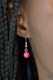 NE436 - Gypsy Heart - Pink - Necklace/Earring Set - Paparazzi