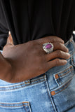 R095 Desert Dream - Purple - Ring - Paparazzi