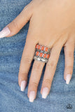 R500 Mojave Monument - Orange - Ring - Paparazzi