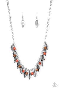 NE220 Boldly Airborne - Multi - Necklace/Earring Set - Paparazzi