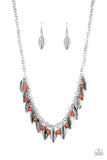 NE220 Boldly Airborne - Multi - Necklace/Earring Set - Paparazzi