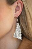 E187 How Flare You - Silver -  Earrings - Paparazzi