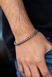 BM335 Metro Marathon - Black - Men's Bracelet - Paparazzi