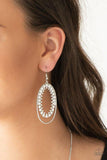 E180 Marry Into Money - White - Earrings - Paparazzi