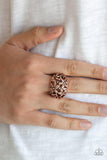 R446 Haute Havana - Copper - Ring - Paparazzi