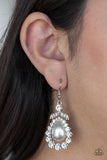 E173 Award Winning Shimmer - Silver - Earrings - Paparazzi