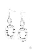 E089 Bring On The Basics - Silver - Earrings - Paparazzi