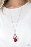 NE156 Notorious Noble - Multi - Necklace/Earring Set - Paparazzi