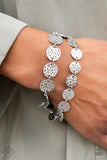 B196 Rooted To The Spotlight -Silver - Bracelet - Paparazzi