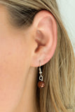 NE274 A Love For Luster - Copper - Necklace/Earring Set - Paparazzi