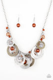 NE434 Turn It Up - Multi - Necklace/Earring Set - Paparazzi