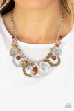 NE434 Turn It Up - Multi - Necklace/Earring Set - Paparazzi